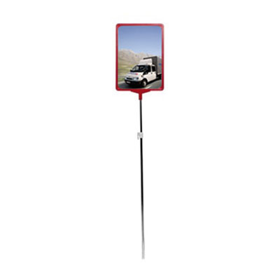 SHOWCARD STAND WITH A3P FRAME, ADJUSTABLE TUBE 1000 - 1700 MM, WITHOUT BASE