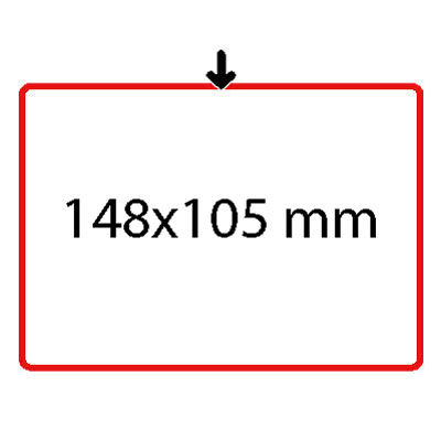 SHOWCARD FRAME LANDSCAPE, 105X148 MM (A6)